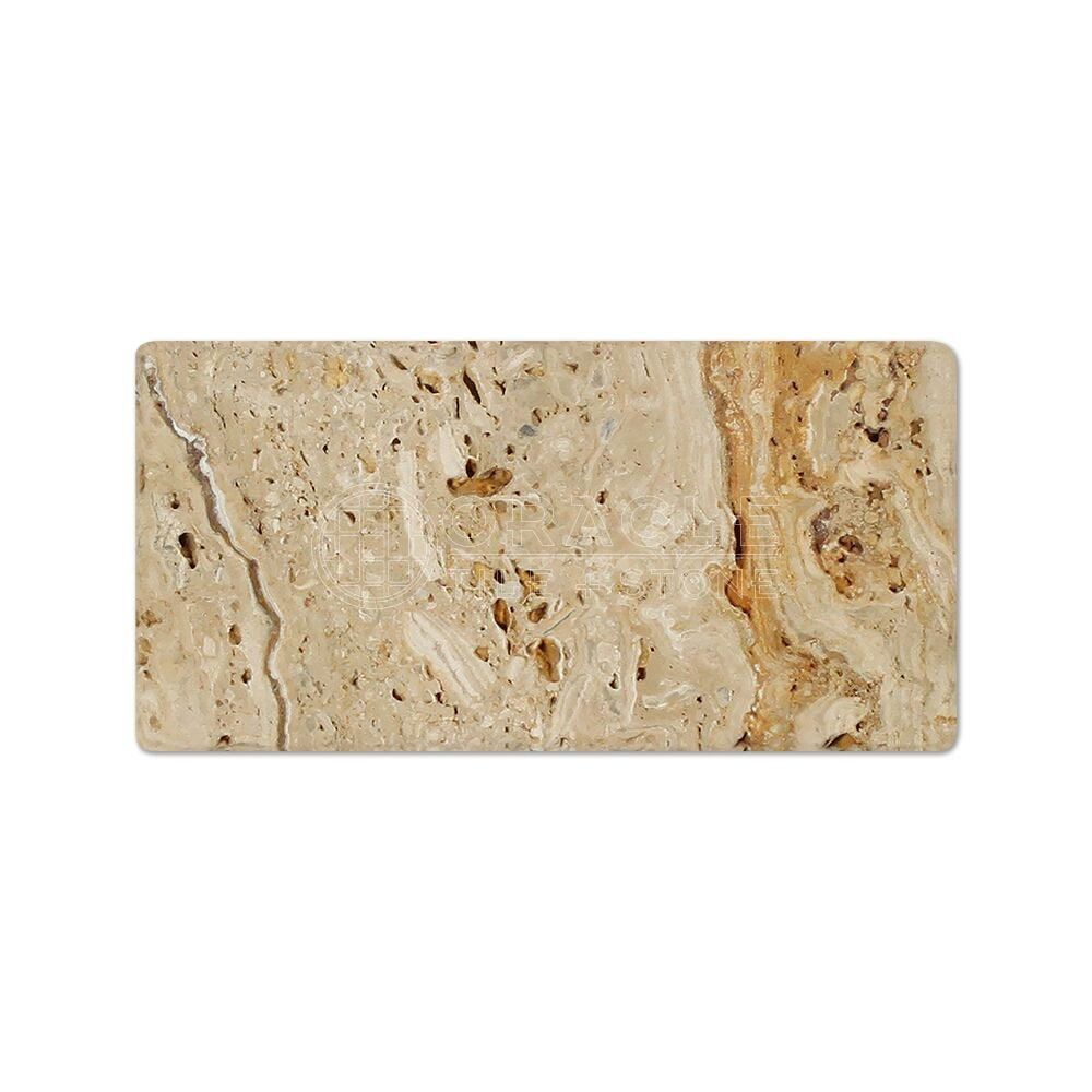 Valencia Travertine 3 X 6 Rectangular Field Tile, Tumbled (LOT of 50 SQ. FT.) - Tilefornia
