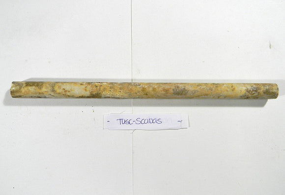 Tuscany Scabas 3/4 x12 Pencil molding honed - Tilefornia