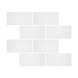 Tilefornia Thassos White 6x12 Subway Tile Polished /Honed - Tilefornia