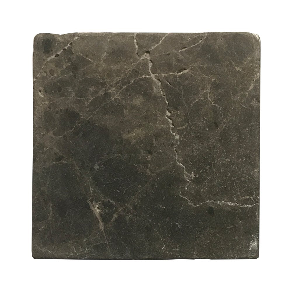Emparador Dark 6 X 6 Field Tile, Tumbled Lot of - 10 Pcs. - Tilefornia