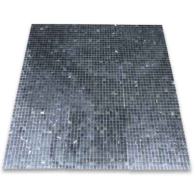 Black Marble 5/8x5/8 Square Mosaic