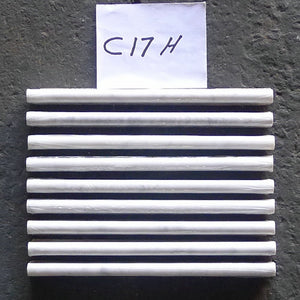 Carrara White Italian Carrera Marble Pencil Liner Trim Molding 5/8 x 12 Polished - Tilefornia