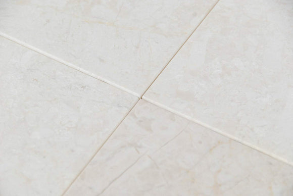 White Pearl Marble 12X12 Polished Tiles - Standard Quality (LOT of 360 PCS. (360 SQ. FT.)) - Tilefornia