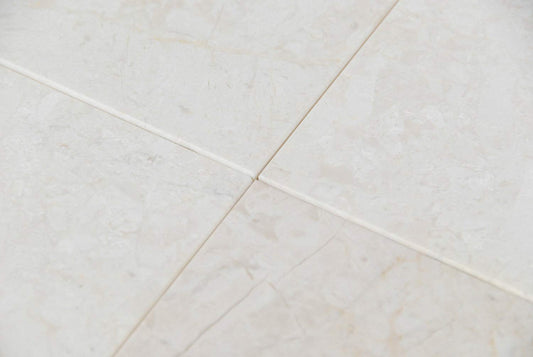 White Pearl Marble 12X12 Polished Tiles - Standard Quality (LOT of 80 PCS. (80 SQ. FT.)) - Tilefornia