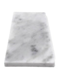 Tilefornia Italian Carrara White Marble 3" X 6" Straight Edged Field Subway Tile Polished/Honed - Tilefornia