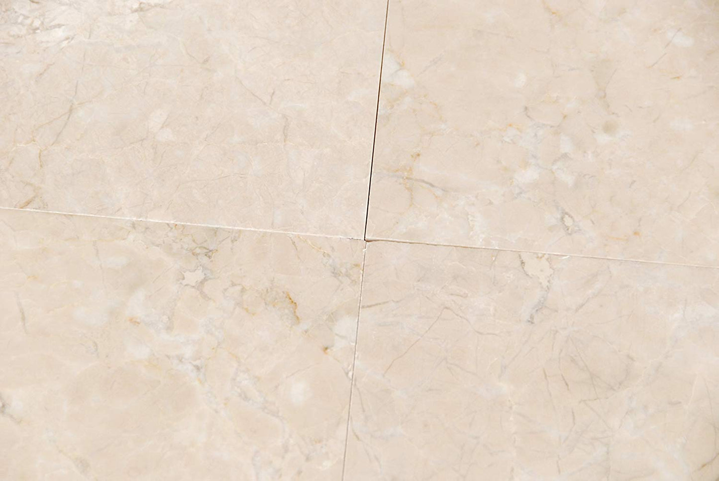 Crema Nova Marble 18X18 Polished Tiles (LOT of 100 PCS. (225 SQ. FT.)) - Tilefornia