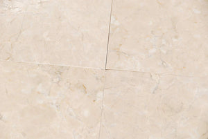 Crema Nova Marble 18X18 Polished Tiles (SAMPLE) - Tilefornia