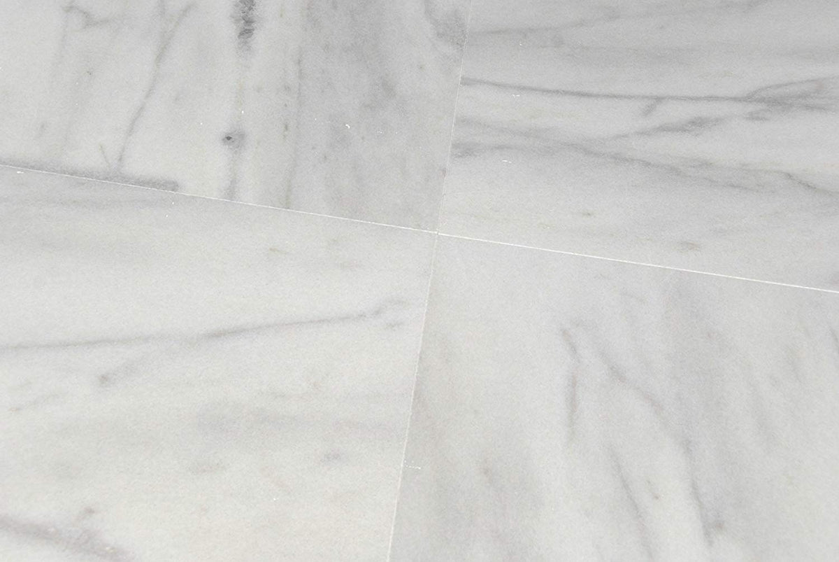 Bianco Venato Marble 24 X 24 Polished Tiles - Premium Quality (LOT of 10 PCS. (40 SQ. FT.)) - Tilefornia