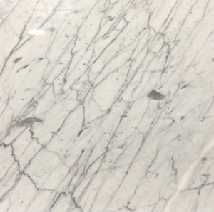 Carrara Marble Italian White Bianco Carrera 12x12 Marble Tile Polished - Tilefornia