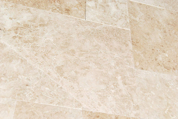 Cappuccino Marble Versailles Pattern Tiles, Standard Quality, Polished (Small Sample) - Tilefornia