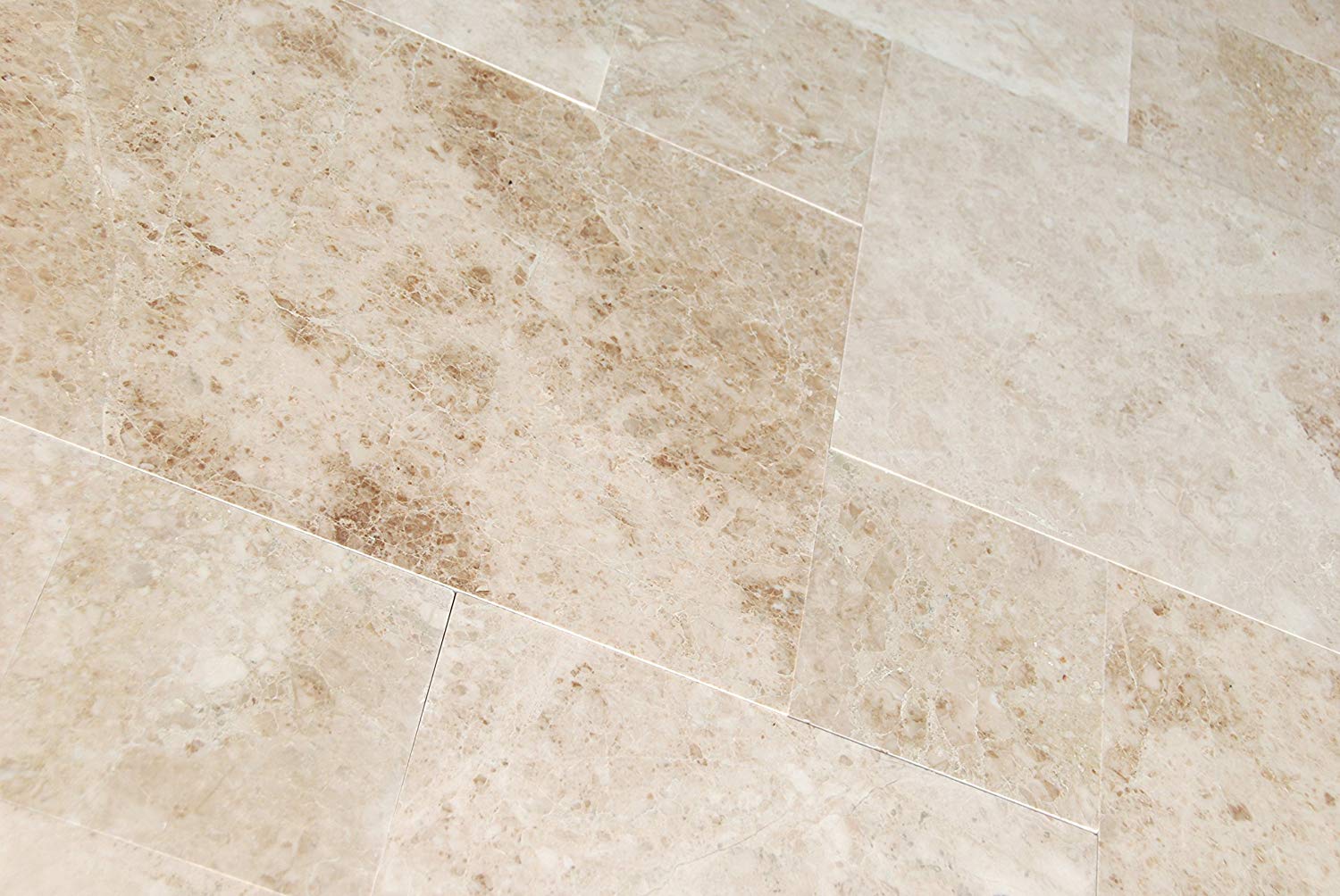 Cappuccino Marble Versailles Pattern Tiles, Premium Quality, Polished (Lot of 72 Sq. Ft. (9 Bundles)) - Tilefornia