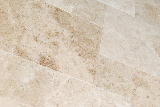 Cappuccino Marble Versailles Pattern Tiles, Premium Quality, Polished (Lot of 200 Sq. Ft. (25 Bundles)) - Tilefornia