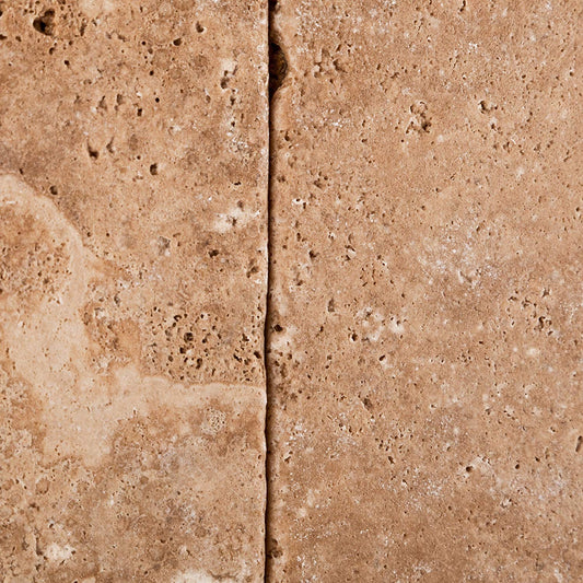 Andean Walnut Peruvian Travertine 4 X 4 Tumbled Field Tile - Lot of 50 sq. ft. - Tilefornia