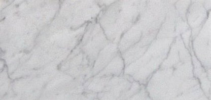 Bianco White Carrara Premium Italian Polished Marble Tiles 1 Square Feet (3x6 1SQF) - Tilefornia
