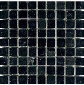 Black Marble 5/8 x 5/8" (SAMPLE) Polished - Tilefornia