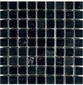 Black Marble 5/8 x 5/8" (SAMPLE) Polished - Tilefornia