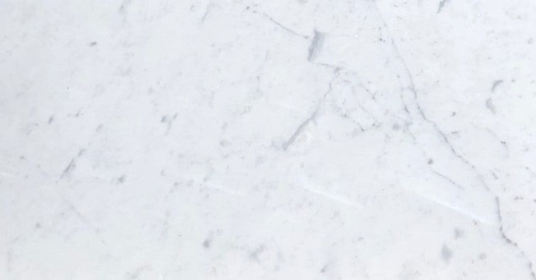 Italian Carrara White (Bianco Carrara) Marble 12" X 24" Field Tile, Polished - A16 (Lot of 132 pcs. (264 sq. ft.) - Tilefornia