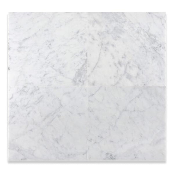 Tilefornia Italian Carrara White 18