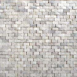Carrara Natural Splitface Mosaic - Tilefornia