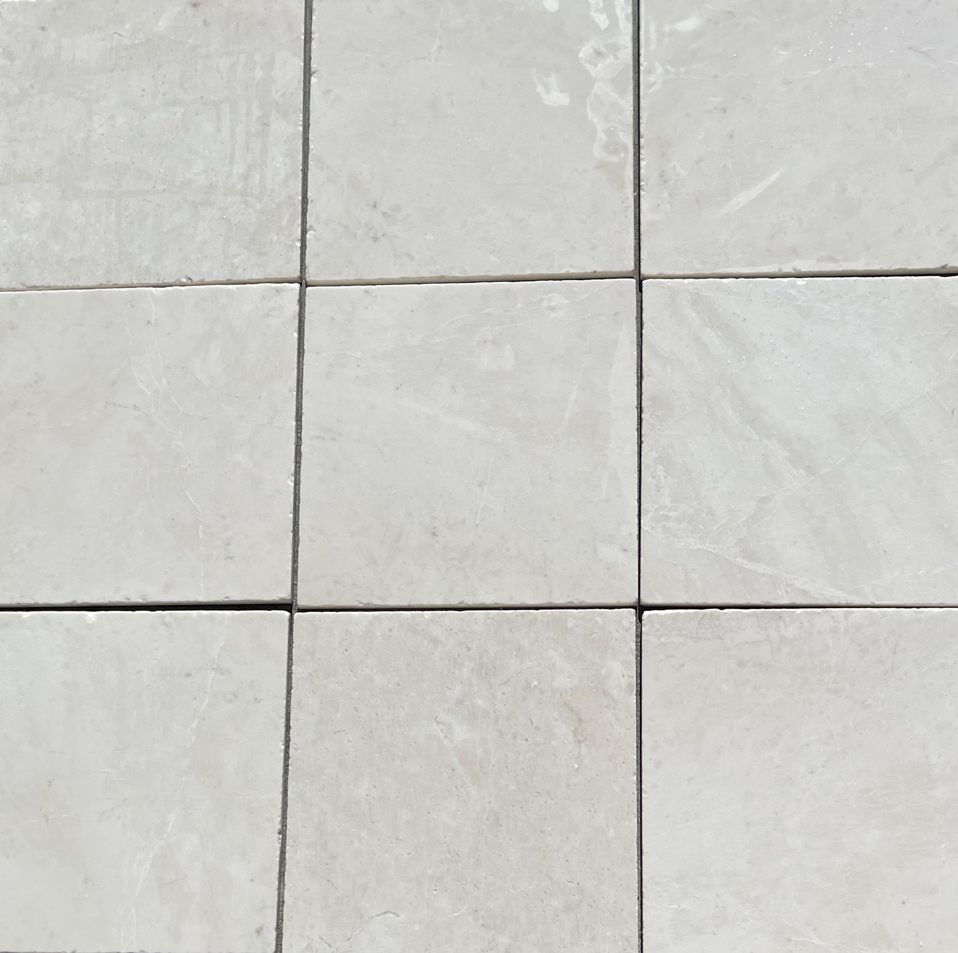 Botticino Fiorito 4 X 4 Tumbled Marble Floor Tile - Tilefornia