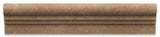 Noce Travertine Honed 2 1/2 X 12 OG-2 Chair Rail Liner Trim - Box of 5 pcs. - Tilefornia