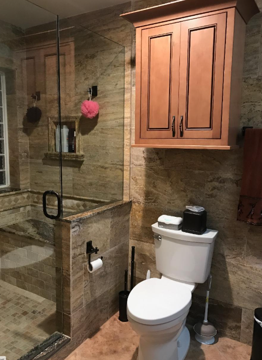 Scabos Travertine 12X24 Filled and POLISHED VEIN CUT Tiles - Premium Quality (LOT of 30 PCS. (60 SQ. FT.)) - Tilefornia