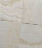 Premium Super Quality White Onyx Solid Polished Flooring Solid Tiles 12"x12" Bathroom Flooring Tile. 10 PCS. - Tilefornia