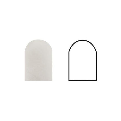 Tilefornia Italian Carrara White Marble 1/2"X12" Pencil Linear Polished/Honed - Tilefornia