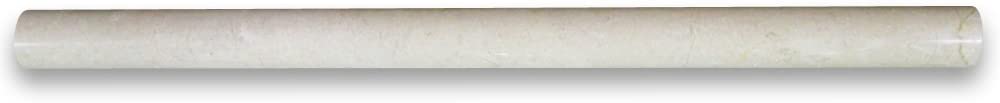 Crema Marfil Polished 3/4 x 12 Pencil Liner - Tilefornia