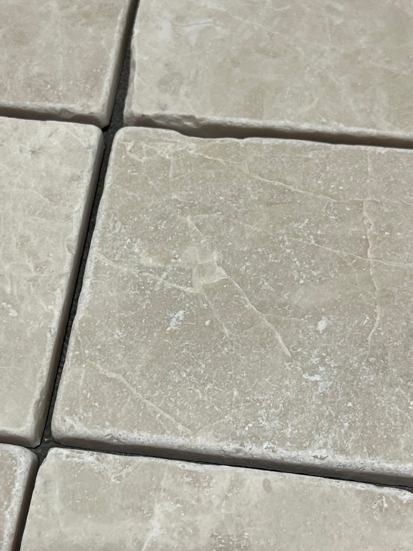 Turkish Crema Marfil Marble 4 X 4 Tumbled Field Tile - Lot of 50 sq. ft. - Tilefornia