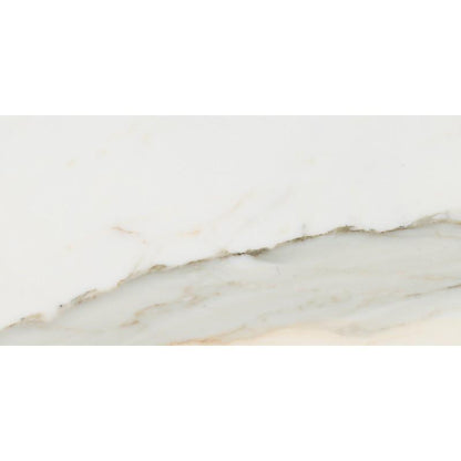 Tilefornia Calacatta Gold Marble 3"X6" Subway Field Tile Polished & Honed - Tilefornia