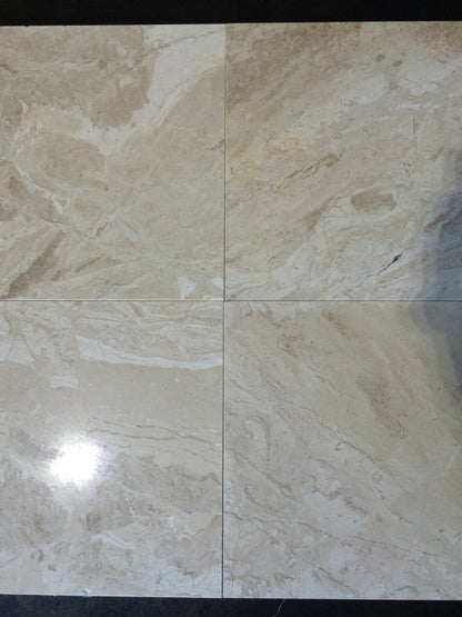 Diano Royal Marble Polished 18X18 Field Tile 1 full Create (382.5 SQ.FT. = 170 PCS) Free Shipping - Tilefornia