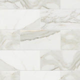Tilefornia Calacatta Gold Marble 3"X6" Subway Field Tile Polished & Honed - Tilefornia