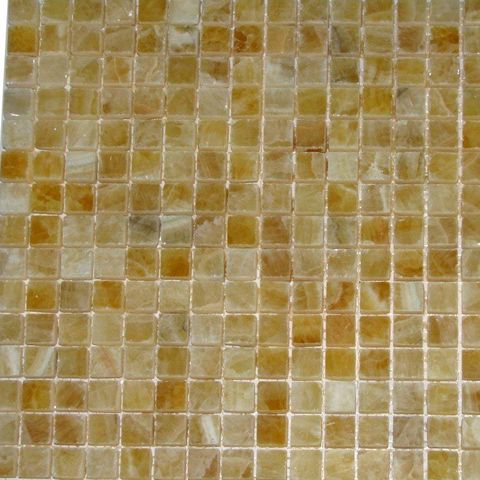 Honey Onyx natural stone tile
